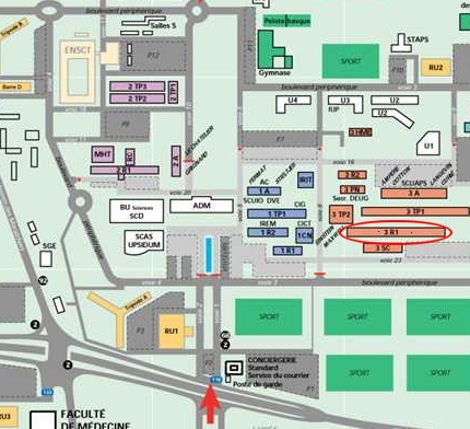 Campus map